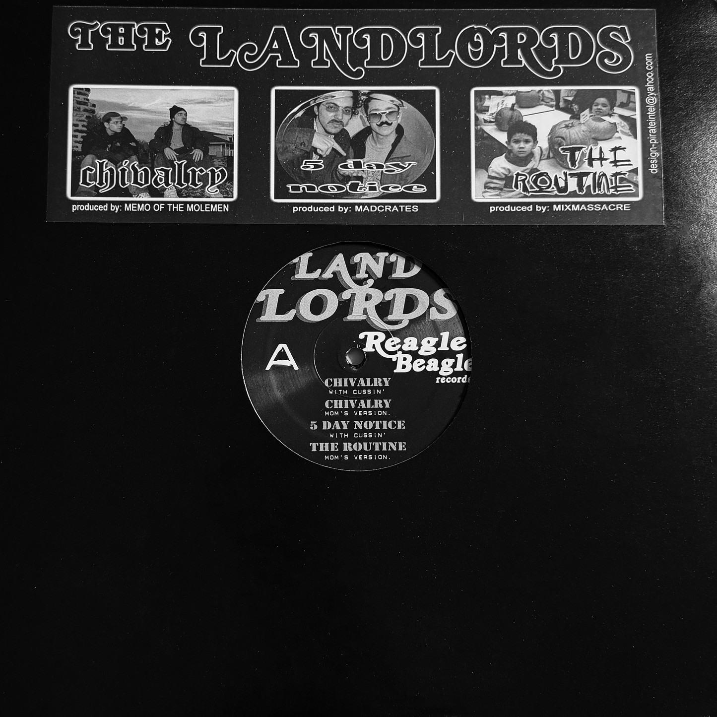 The Landlords - “Chivalry” Vinyl Single