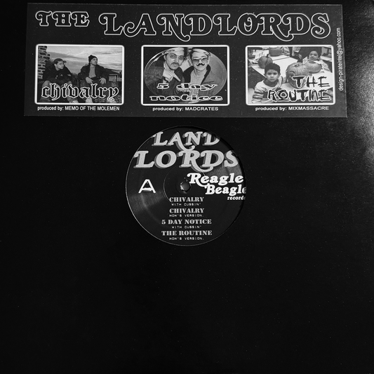 The Landlords - “Chivalry” Vinyl Single